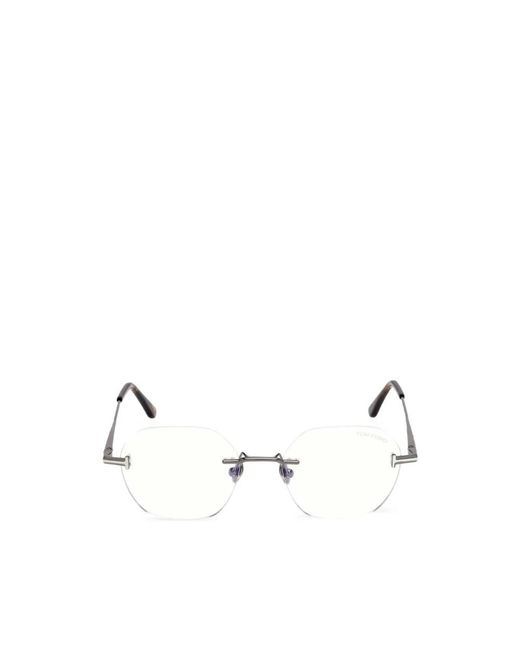 Tom Ford White Glasses for men