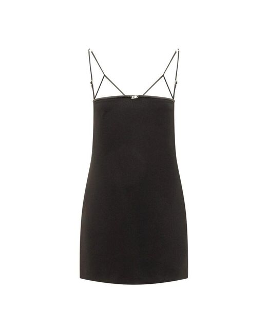 DSquared² Black Icon trim kleid