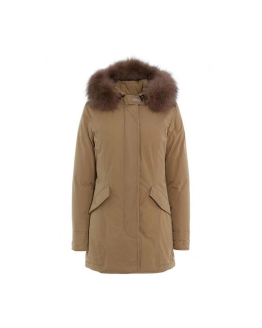 Arctic parka con finitura in teflon di Woolrich in Brown