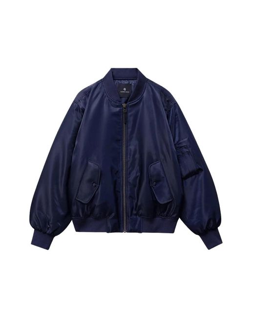 Anine Bing Blue Bomber Jackets