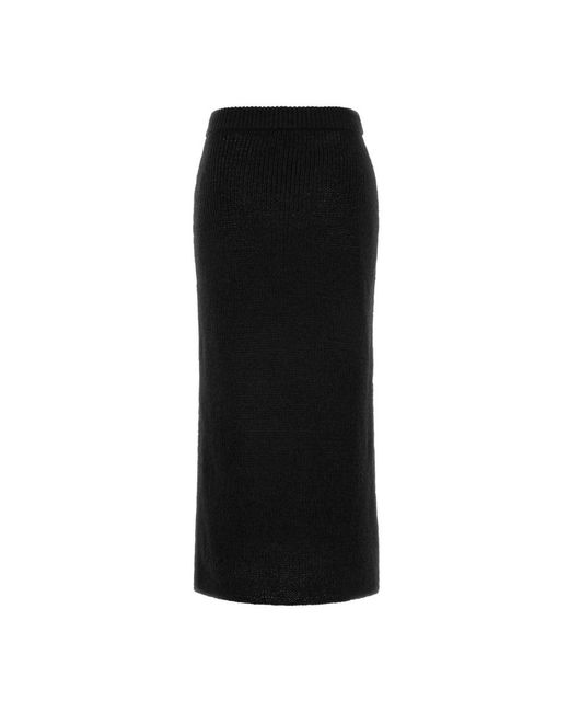 Alanui Black Midi Skirts
