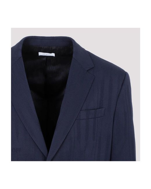 Jackets > blazers Off-White c/o Virgil Abloh pour homme en coloris Blue