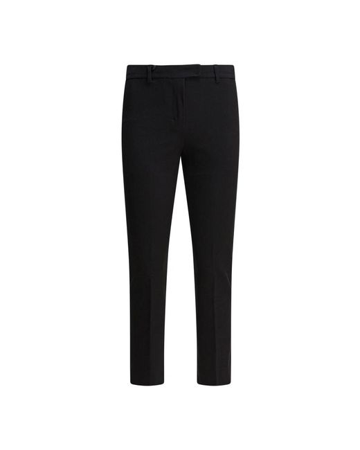 Max Mara Black Slim-Fit Trousers