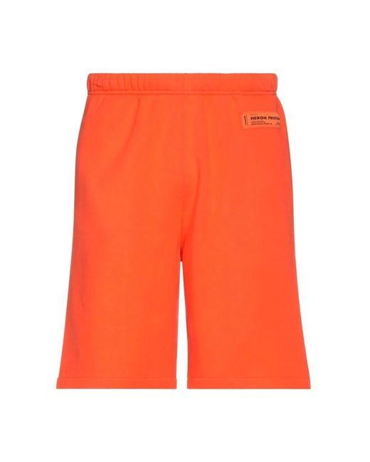 Casual Shorts di Heron Preston in Orange da Uomo