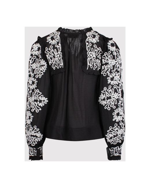 Blouses & shirts > blouses Sea en coloris Black