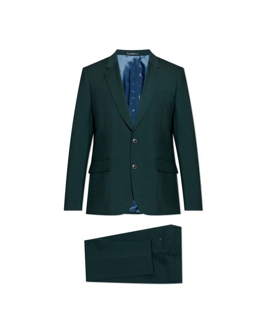 Single Breasted Suits di Paul Smith in Green da Uomo