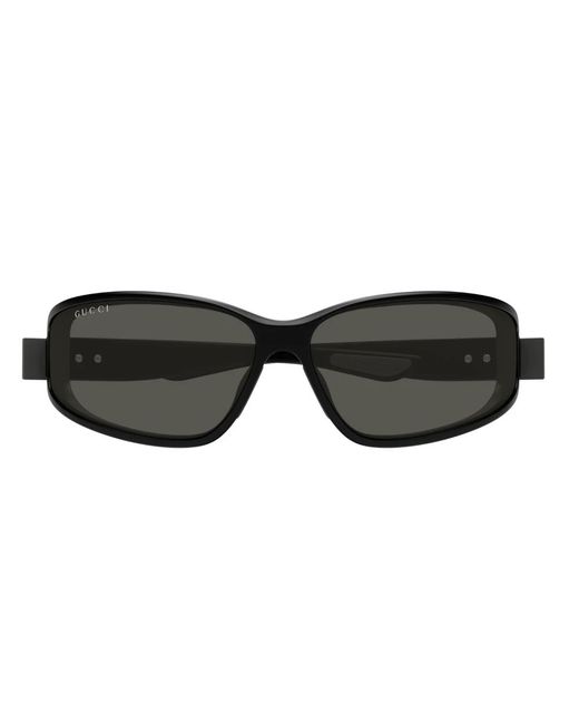 Gucci Accessoires ,Zwart ,Nylon Gg 2011S Zonnebrillen in het Black voor heren