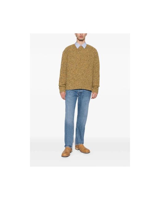 Séfr Natural Round-Neck Knitwear for men