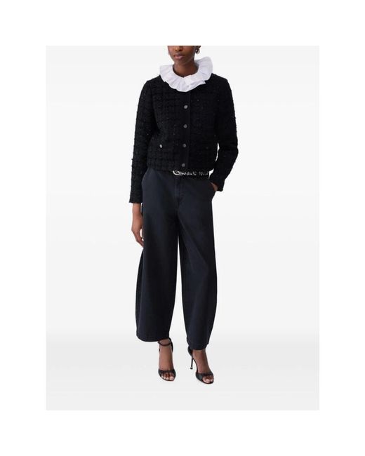 Liu Jo Black Tweed Jackets