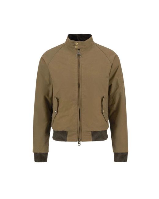 Barbour Green Bomber Jackets for men