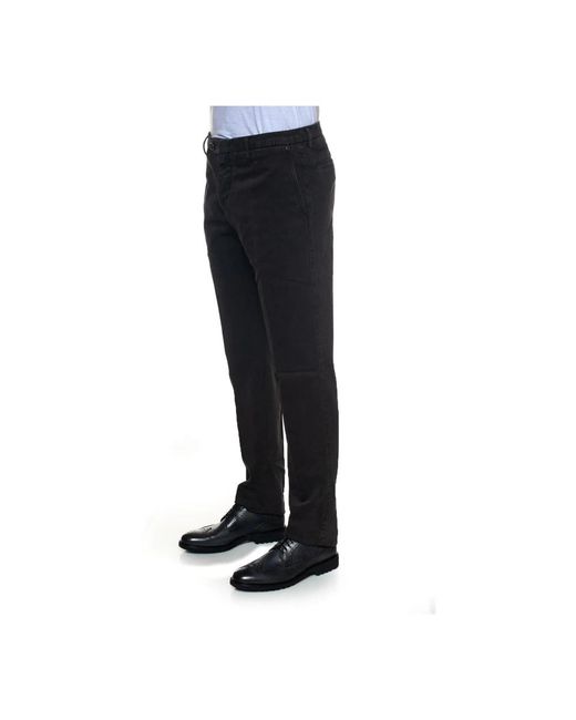 Kiton Chino's in het Black voor heren