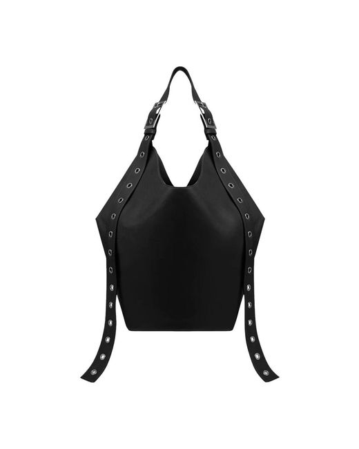 Dondup Black Tote Bags