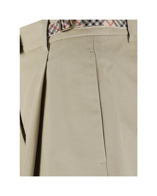 Burberry Green Casual Shorts