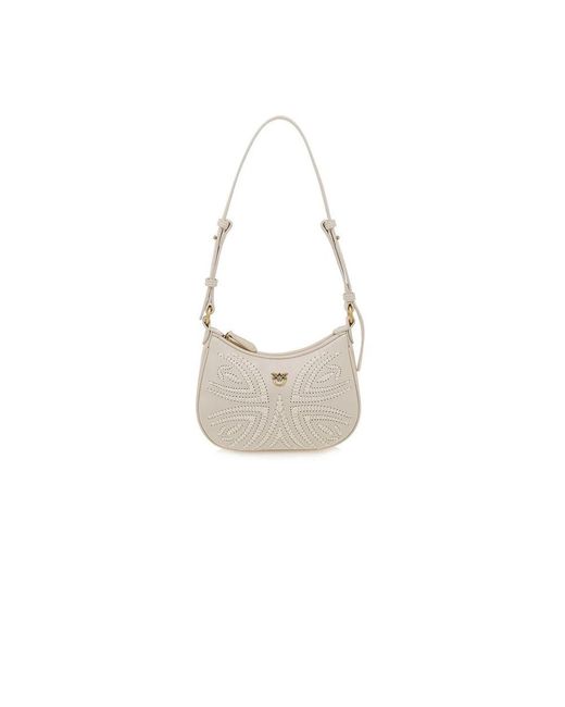 Pinko White Shoulder Bags