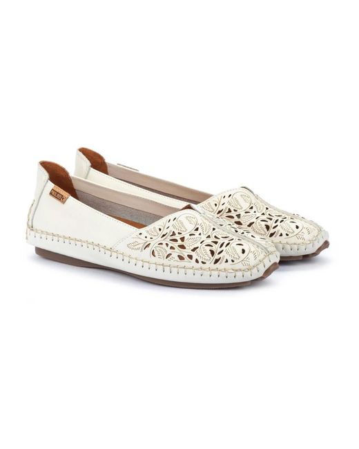 Pikolinos White Espadrilles
