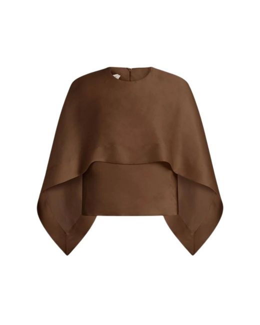 Capes Alberta Ferretti en coloris Brown