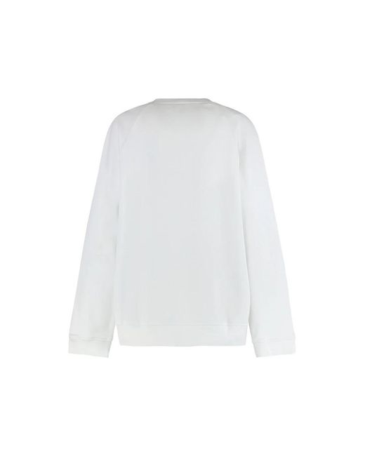 Alberta Ferretti White Sweatshirts