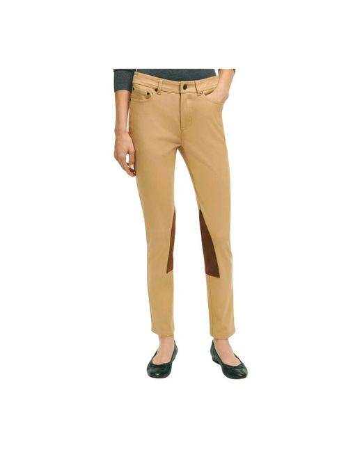 Pantalones Brooks Brothers de color Natural