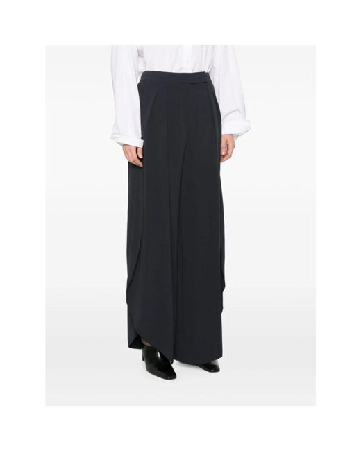 Max Mara Black Wide Trousers