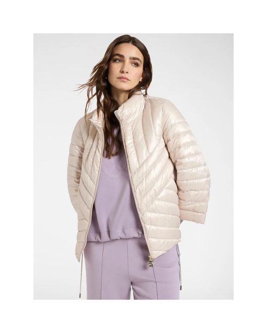 Down Jackets Elena Miro de color Natural