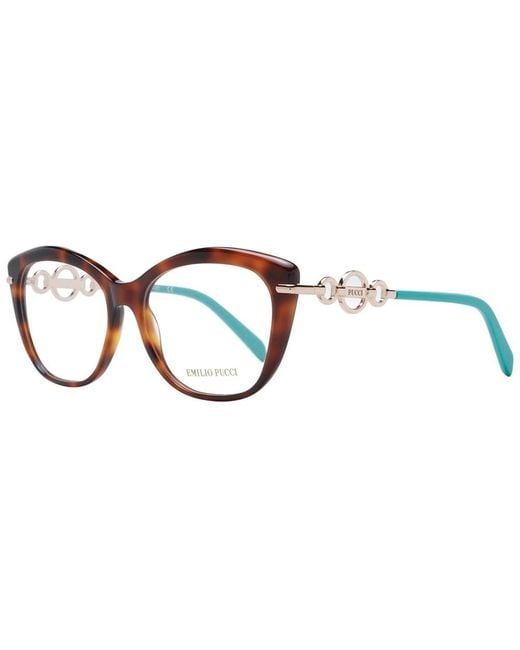 Emilio Pucci Brown Glasses