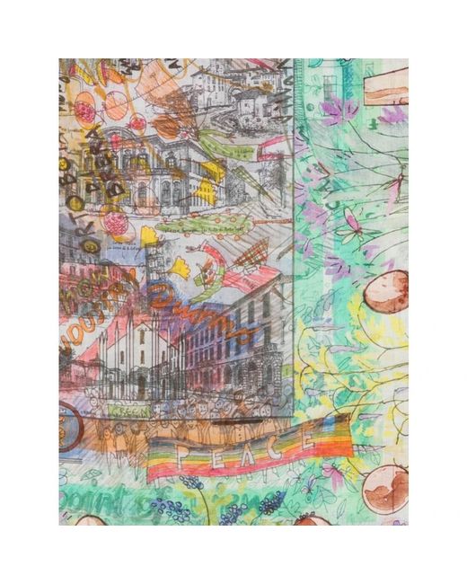 Faliero Sarti Multicolor Scarves
