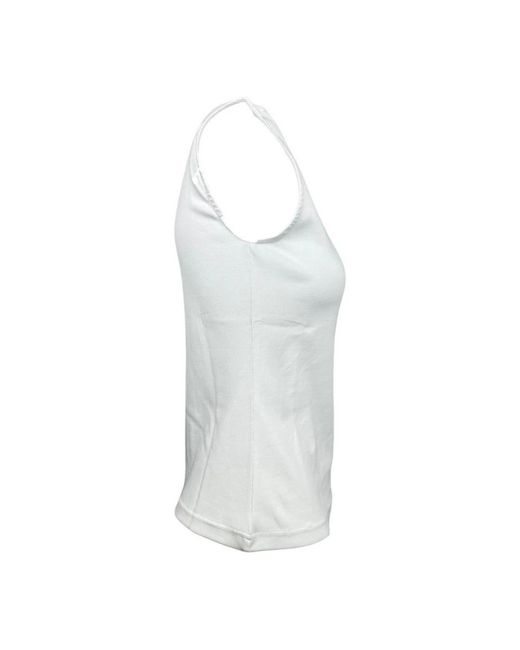 La Fileria Gray Sleeveless Tops