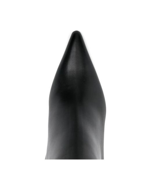 Mugler Black Heeled Boots