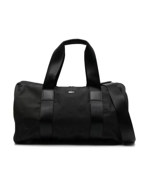 Weekend Bags di Lacoste in Black da Uomo