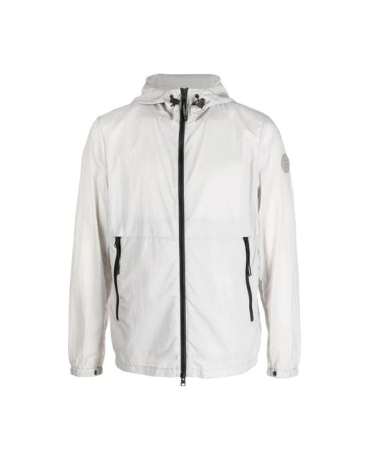 Woolrich Gray Light Jackets for men