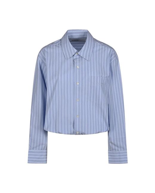 Alexander Wang Blue Shirts
