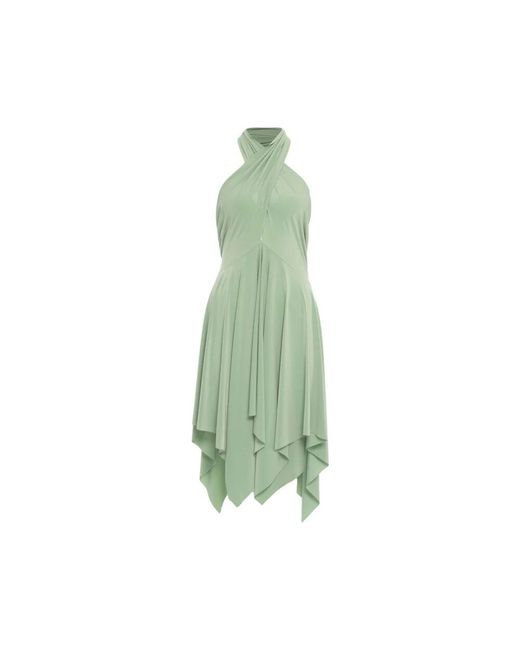 Norma Kamali Green Midi Dresses