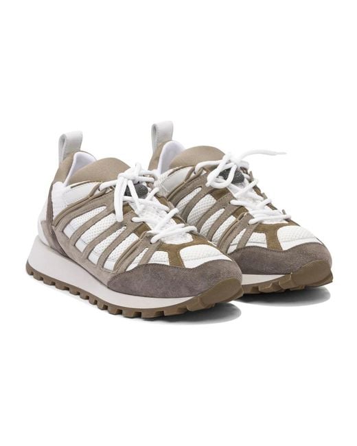 Brunello Cucinelli Gray Sneakers