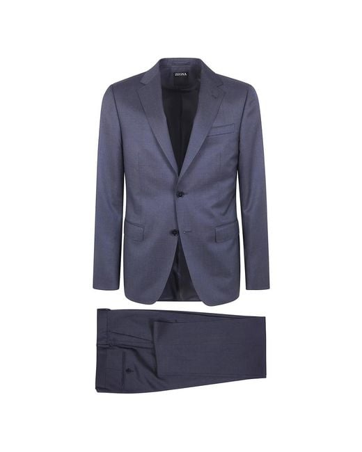 Zegna Luxe Maatpak in het Blue voor heren
