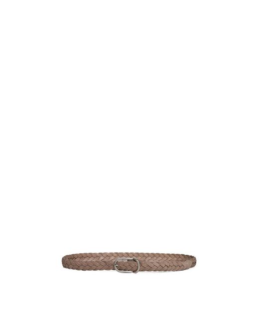 Brunello Cucinelli Natural Belts for men