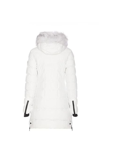 Moose Knuckles Witte Winterjassen in het White