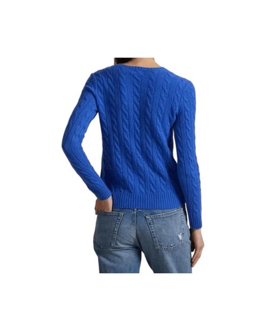 Ralph Lauren Blue Round-Neck Knitwear