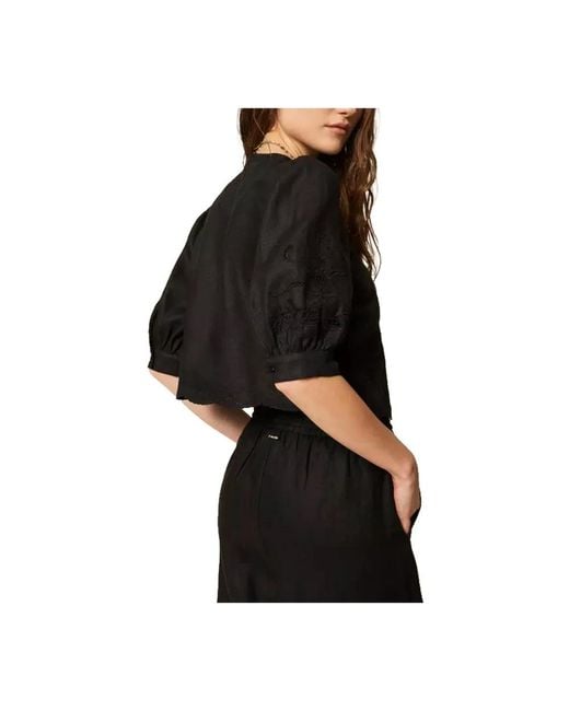 Twinset Black Blouses