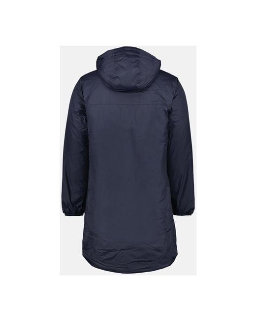 K-Way Blue Parkas for men