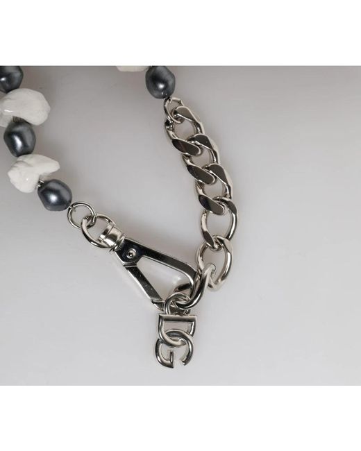 Bracelets Dolce & Gabbana en coloris Metallic