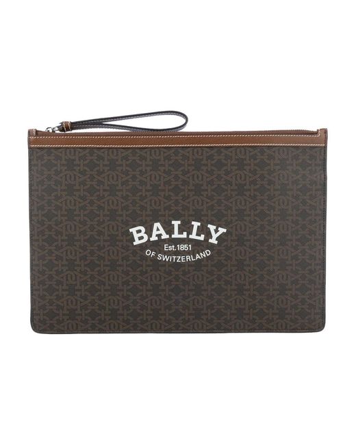 Bally Tassen ,Bruin ,Borse Clutch in het Black voor heren