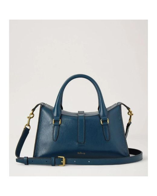 Mulberry Blue Small Roxanne