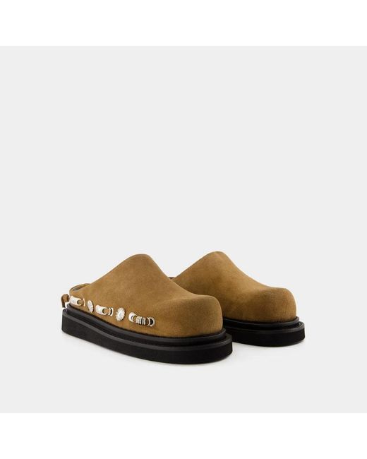 Toga Brown Mules