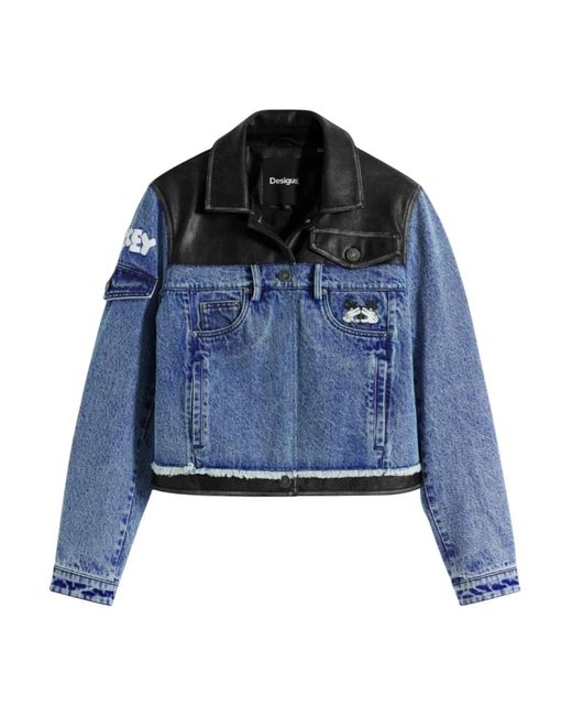 Desigual Blue Denim Jackets