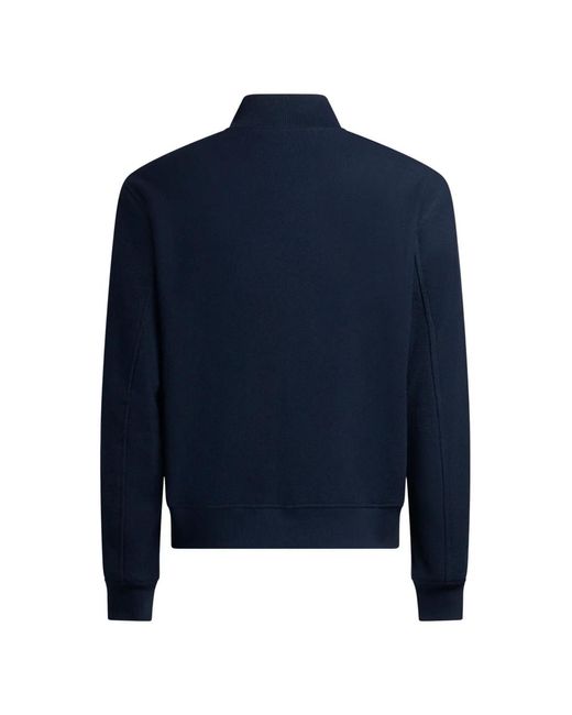 Etro Blue Bomber Jackets for men