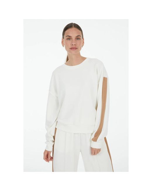 MARC AUREL Hoodies & Sweatvesten ,Wit ,Sweatshirt in het White