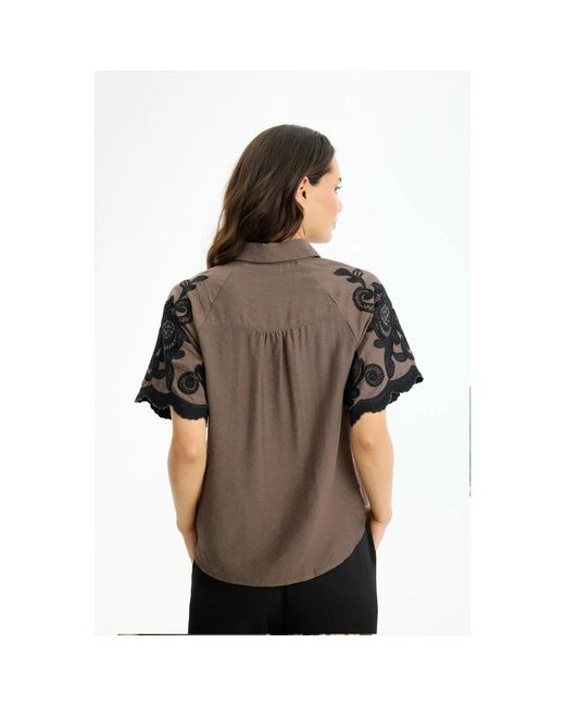 Shirts iN FRONT de color Brown