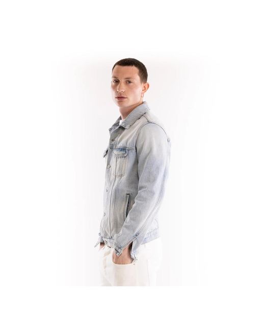 Don The Fuller Denim Jacket in het Blue voor heren