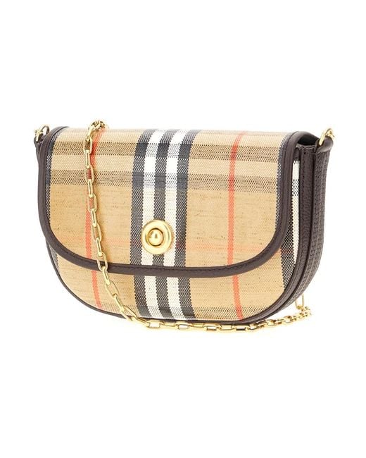 Burberry Metallic Cross Body Bags