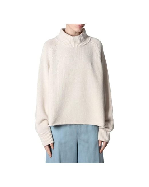 Roberto Collina White Turtlenecks